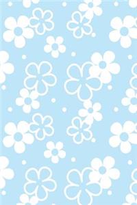 Cute Floral Pattern Notebook