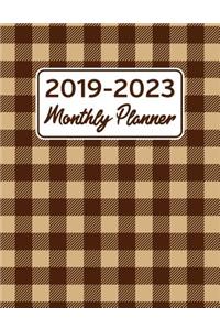 2019-2023 Monthly Planner