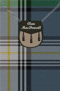 Clan MacDowall Tartan Journal/Notebook