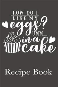 How Do I Like My Eggs? Umm...In A Cake Recipe Book