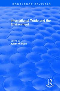 International Trade and the Environment