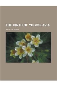 The Birth of Yugoslavia Volume 1