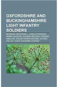 Oxfordshire and Buckinghamshire Light Infantry Soldiers