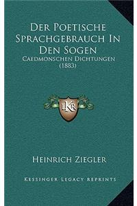 Poetische Sprachgebrauch In Den Sogen