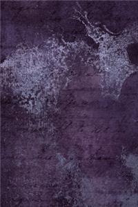 Distressed Sangria Composition Notebook - Small Unruled Notebook - 6x9 Blank Notebook (Softcover Journal / Notebook / Sketchbook / Diary)