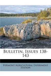 Bulletin, Issues 138-143