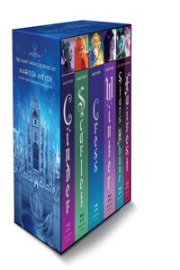 Lunar Chronicles Boxed Set: Cinder, Scarlet, Cress, Fairest, Stars Above, Winter