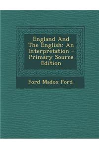 England and the English