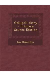 Gallipoli Diary