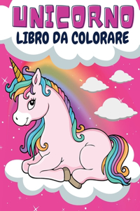 Unicorno Libro da colorare