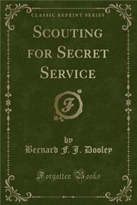 Scouting for Secret Service (Classic Reprint)