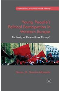 Young People's Political Participation in Western Europe