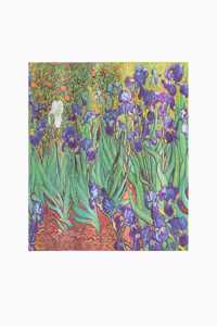 Van Gogh’s Irises Unlined Guest Book