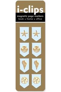 iClip Magnetic Bookmark Seashells