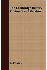 Cambridge History Of American Literature