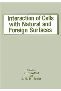 Interaction of Cells with Natural and Foreign Surfaces