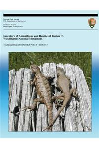 Inventory of Amphibians and Reptiles of Booker T. Washington National Monument
