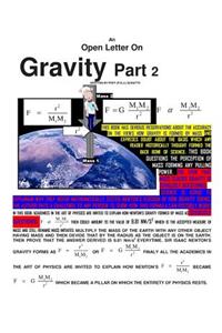 Open Letter On Gravity Part 2