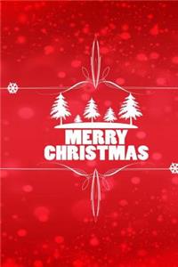 Mind Blowing Red Merry Christmas Journal