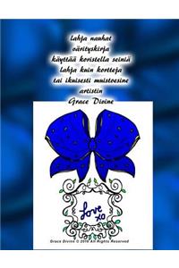 lahja nauhat värityskirja käyttää koristella seiniä lahja kuin kortteja tai ikuisesti muistoesine artistin Grace Divine