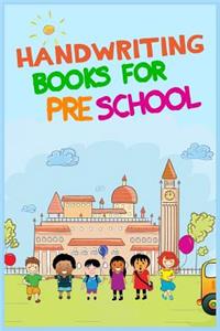 Handwriting Books For Preschool