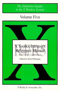 X Toolkit Intrinsics Ref Man R5