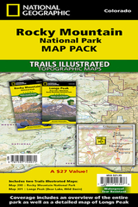 Rocky Mountain National Park, Map Pack Bundle