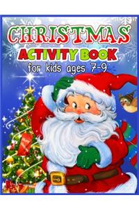 Christmas Activity Book for Kids Ages 7-9