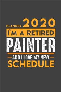 Planner 2020 for retired PAINTER