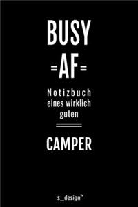 Notizbuch für Camper