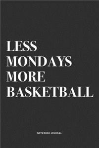 Less Mondays More Basketball
