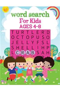 Word Search For Kids Ages 4-8