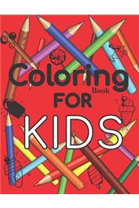 Notebook Coloring Book For Kids