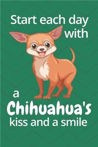 Start each day with a Chihuahua's kiss and a smile