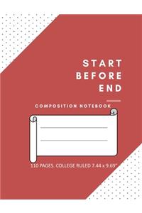 Composition Notebook