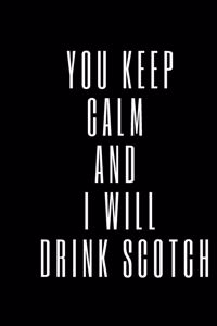 Notebook for Scotch Lovers