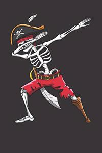 Dabbing Skeleton Pirate