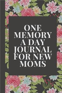 One Memory A Day Journal For New Moms