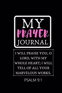 My Prayer Journal