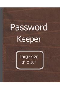 Password Keeper Large Size