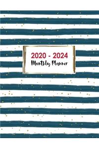 2020-2024 Monthly Planner