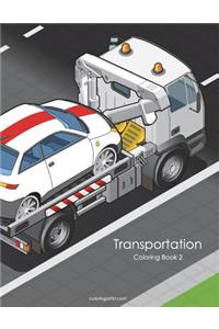 Transportation Coloring Book 2