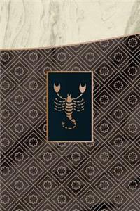 Monogram Scorpio Notebook