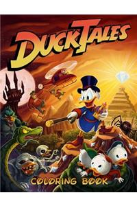 Ducktales Coloring Book: Coloring Book for Kids and Adults with Fun, Easy, and Relaxing Coloring Pages