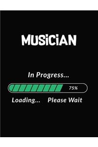 Musician in Progress Loading Please Wait