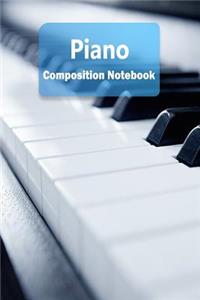 Piano Composition Notebook