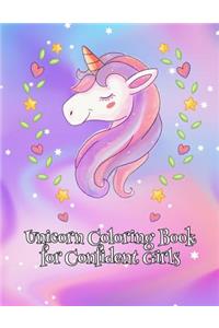 Unicorn Coloring Book for Confident Girls