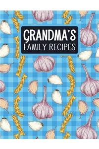 Grandma's Family Recipes