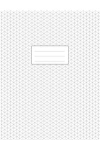 Isometric Graph Paper Notebook