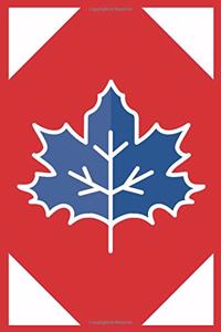 Maple Leaf Journal: A Blank Lined Notebook with a Maple Leaf Cover for Canadians